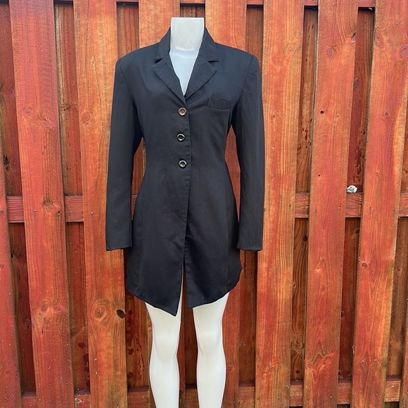Contempo Casual Women’s Black Coat Jacket Size S - Picture 3 of 12